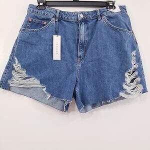 TopShop Distressed Summer Denim Short